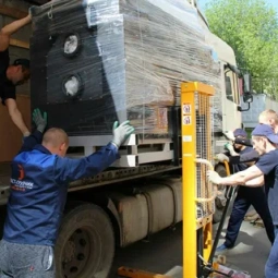 Выполнили сложнейший такелаж промышленного оборудования в Кызылорде